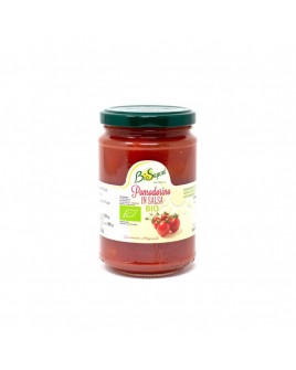 Sauce tomate avec tomates cerises entières BIO