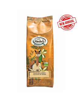 Organic espresso coffee beans